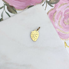 Load image into Gallery viewer, Dainty Strawberry Charm
