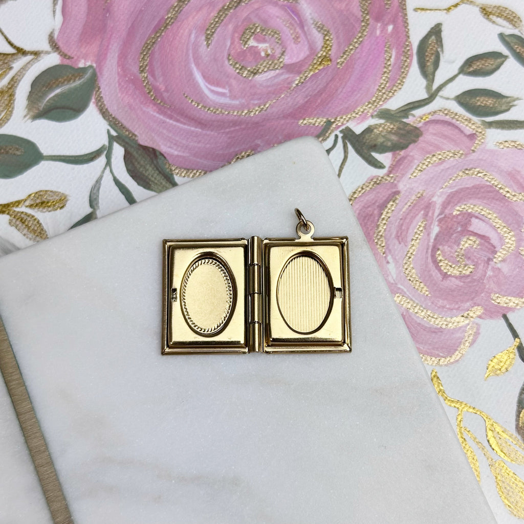 The Book Locket Necklace