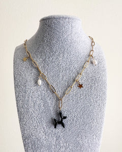 Of Pearls and Pups Necklace