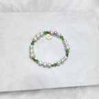 Peridot & Pearls