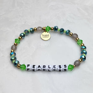 Green Fearless Bracelet