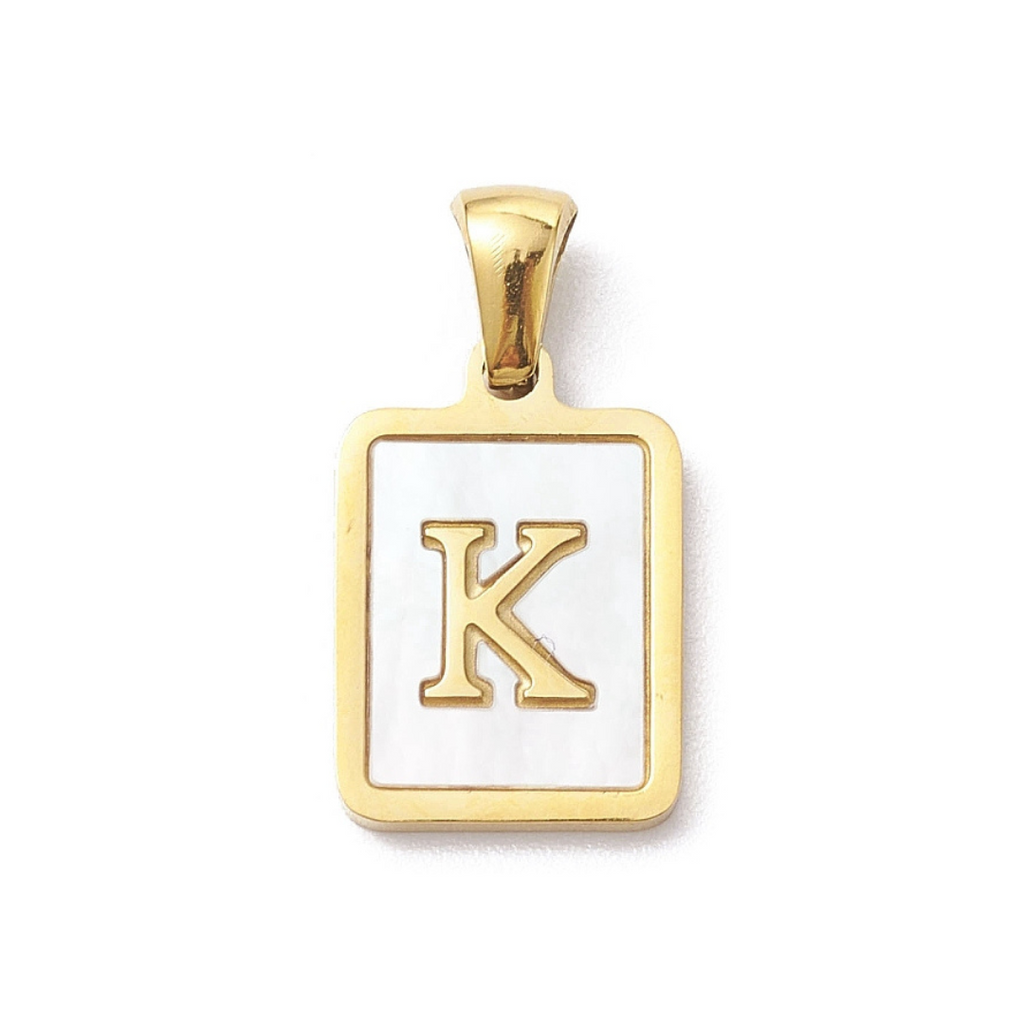 Mother Pearl Initial