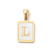 Load image into Gallery viewer, Mother Pearl Initial
