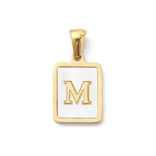 Load image into Gallery viewer, Mother Pearl Initial
