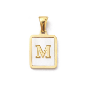 Mother Pearl Initial