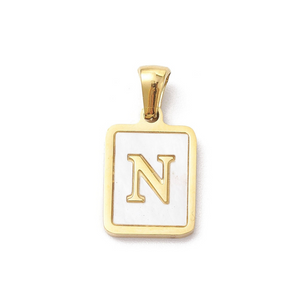 Mother Pearl Initial