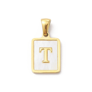 Mother Pearl Initial