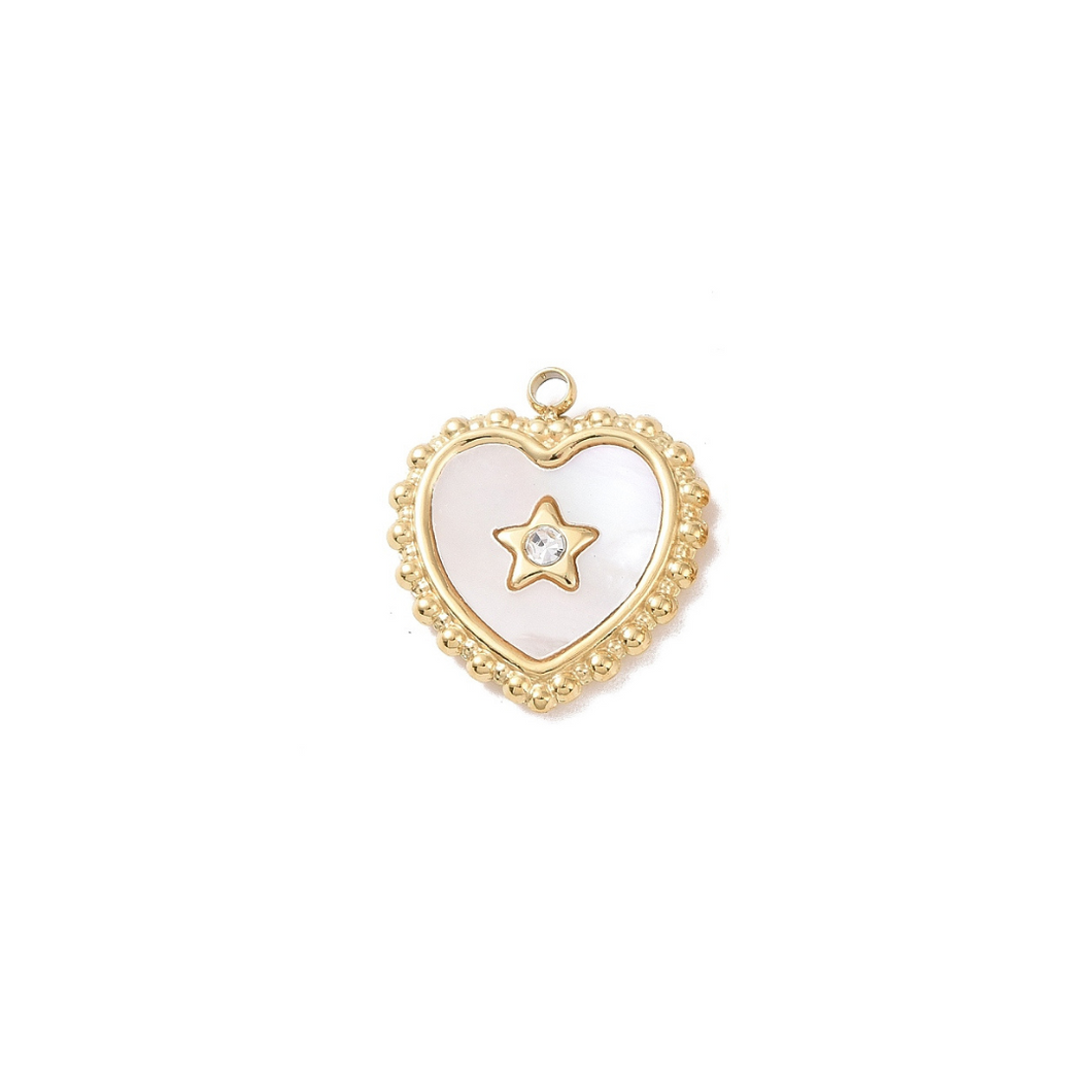 Heart of Faith Charm