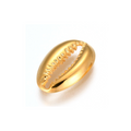 Cowrie Shell Gold Charm