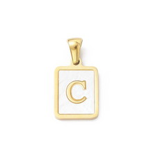 Load image into Gallery viewer, Mother Pearl Initial
