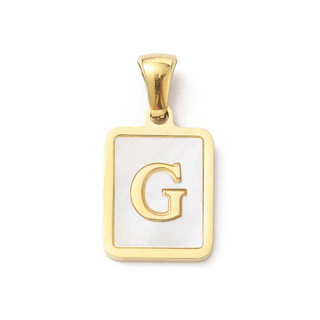 Mother Pearl Initial