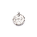 Shine Butterfly Silver Charm