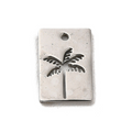 Palm Tree Silver Charm