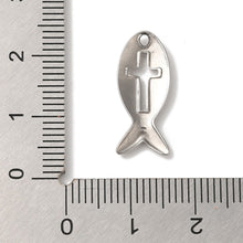 Load image into Gallery viewer, Fishermen of Men Silver Charm
