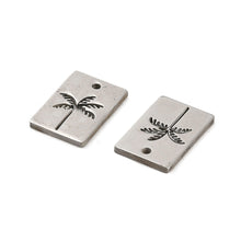 Load image into Gallery viewer, Palm Tree Silver Charm
