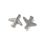 Dainty Silver Airplane