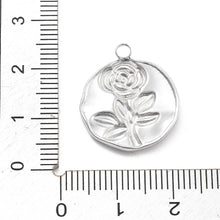 Load image into Gallery viewer, Silver and Thorn Charm
