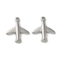 Dainty Silver Airplane