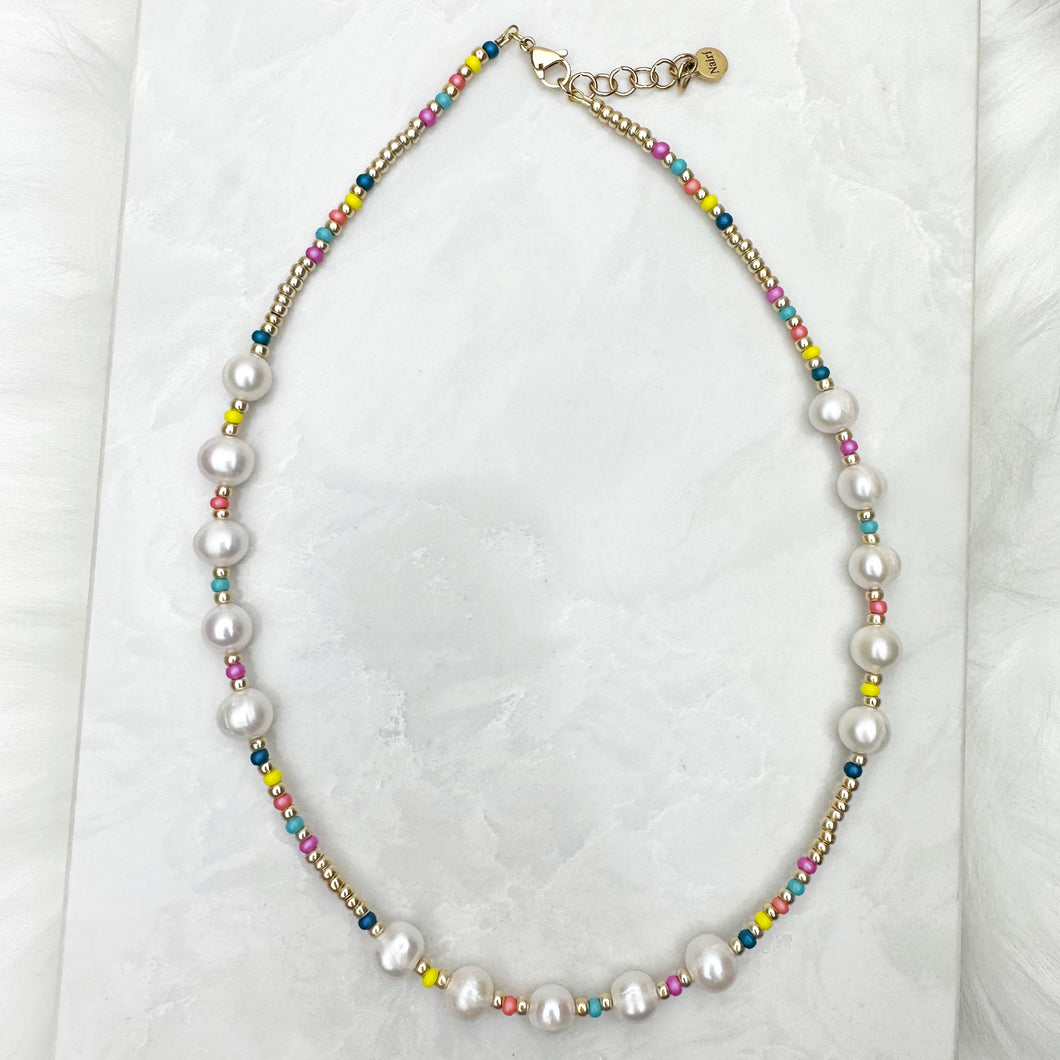 Beach Pearl Necklace