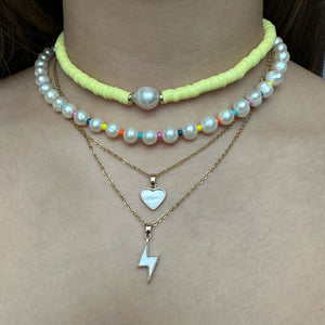 Colorful Pearls Choker
