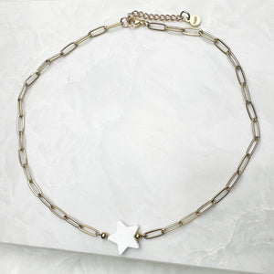 White Star Necklace