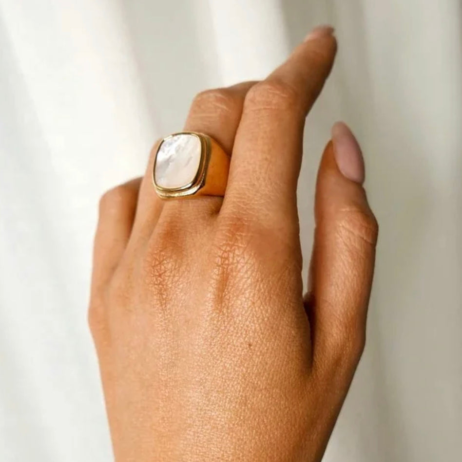 Mother of Pearl Ring