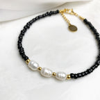 Three Pearls Anklet