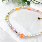 Citrus Pearl Necklace