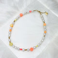 Citrus Pearl Necklace