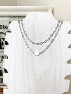 Coin Pearl Necklace
