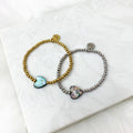Abalone Heart Bracelet