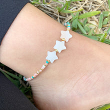Load image into Gallery viewer, Three Star Anklet
